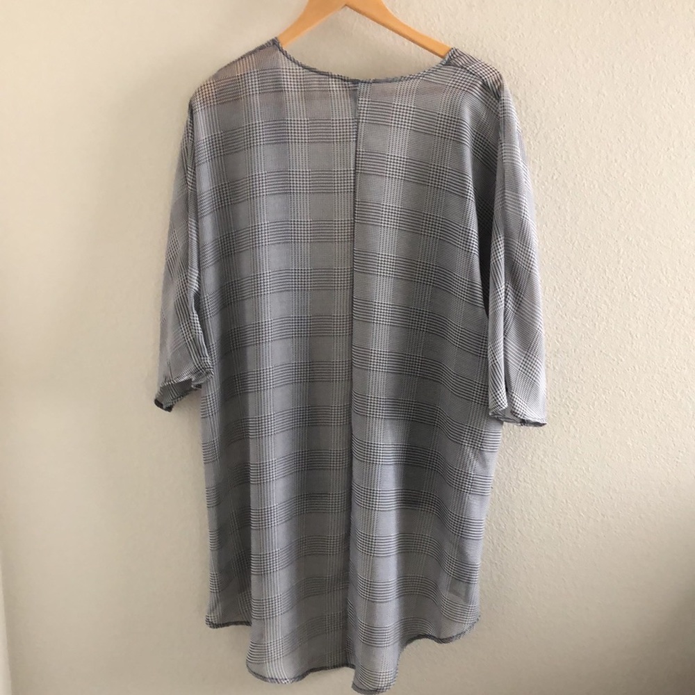 LuLaRoe Gingham Duster - Picture 4 of 4
